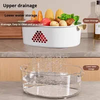Xing You Grote Plastic Afvoermand Pp-Materiaal Automatische Duurzame Multifunctionele Rasp Snijmachine Keuken Fruitgroente