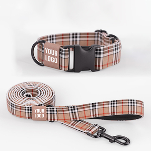 Özelleştirilebilir Moda Baskılı Yumuşak Naylon Polyester Ayarlanabilir Köpek Tasması - Özel Renk ve Logolu OEM/ODM Özelleştirme Hizmeti - Product Image 1