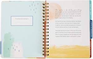 Carnet Personnalisable Couverture Rigide Spirale Planificateur Agenda Quotidien Organisateur Objectifs Habitudes Journal Bien-Être Bloc-Notes Couleur Personnalisée - Product Image 3