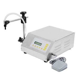 Machine de remplissage à commande numérique pour gloss, laque pour cheveux, sauces, jus, huiles essentielles et lait - Product Image 1