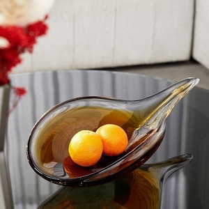 Thiết Kế Lựa Chọn Nghiêm Giản Tối Giản Hiện Đại Men Thủy Tinh Lớn Trái Cây Tấm Bàn Cà Phê Máy Tính Để Bàn Khay Cho Đảng - Product Image 5