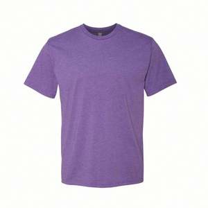 Camiseta Personalizada con Tu Propio Logotipo para Hombre, 100% Algodón, 220 Gramos, Sólida, Informal, de Alta Calidad, Precio al por Mayor para Adultos - Product Image 1