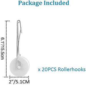 Thiết kế mới trellising Con lăn móc với <span class=keywords><strong>PP</strong></span> 15m <span class=keywords><strong>twine</strong></span> cho vườn nhà kính tăng trưởng thực vật cà chua treo móc - Product Image 2