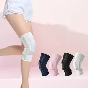 ब्रांडेड अनुकूलित घुटने कमर कोहनी कलाई टखने संपीड़न बुना हुआ सांस स्पैन्डेक्स खेल घुटने समर्थन खेल ब्रेस के लिए