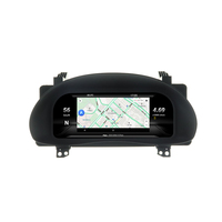 Cluster numérique de 12.3 pouces pour Toyota Corolla 2014-2017 tableau de bord LCD de voiture cockpit virtuel Instrument compteur de vitesse multifonctionnel