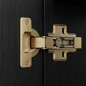 Armoire de cuisine moderne en bois massif chêne noir nordique avec panneau MDF résistant à l'<span class=keywords><strong>eau</strong></span> - Product Image 3
