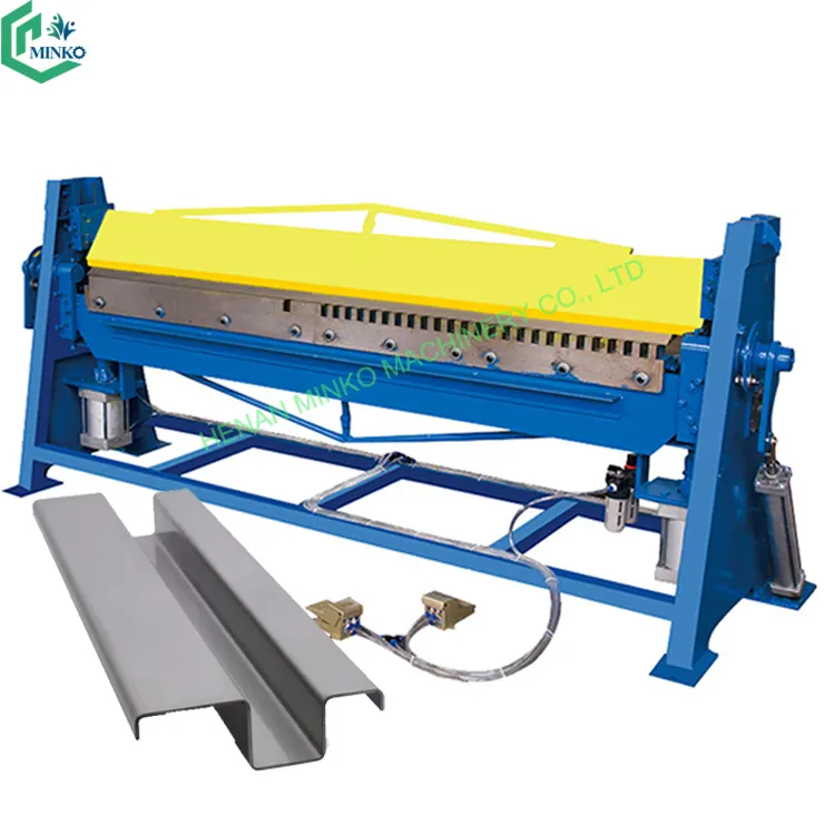 hydraulic long metal bending machine cnc sheet metal folding machine