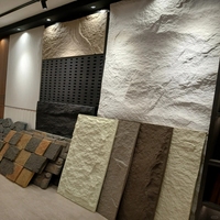 Revêtement mural en pierre artificielle PU, panneau mural extérieur en polyuréthane, panneau mural en pierre 3D, panneau mural intérieur en briques, vente en gros d'usine