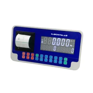 BNT-PCE Telindicator Display Digitale Weegindicator Met Labelprinter Voor Vloerweegschalen Bankschaalindicator