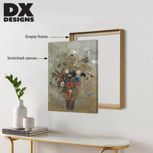 DX Designs Custom 16x20 24x36 Inch Cetakan Kanvas & Lukisan Minyak di Kanvas, Seni Dinding Kanvas Berbingkai dengan Bingkai Kayu/Aluminium. - Product Image 2