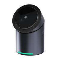 Chargeur sans fil multifonctionnel pliable ILEPO 4-en-1 15W de style UFO en alliage d'aluminium à charge rapide pour iPhone, Apple Watch et AirPods
