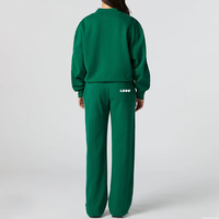 Fabricants de vêtements ensemble de sweat-shirts en molleton de coton de haute qualité ensemble de sweats à capuche et de joggings avec broderie pour femmes