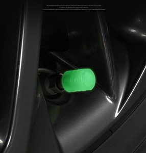 4 cái phổ quát xe máy bánh xe bụi tự động phát sáng lốp gốc Van không khí Bìa ánh sáng tự động phát quang lốp xe <span class=keywords><strong>cap</strong></span>- - Product Image 3