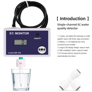 Nuevo Probador de Calidad del Agua en Línea, Detector de Calidad del Agua con Sonda - Product Image 3