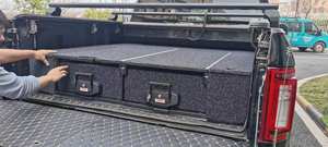 Système de tiroir de rangement de ramassage pliable rétractable pour <span class=keywords><strong>Ford</strong></span> <span class=keywords><strong>Raptor</strong></span> <span class=keywords><strong>F150</strong></span> étanche avec fonction de verrouillage - Product Image 4