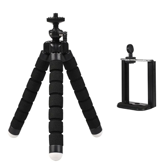 Top Selling Lightweight Octopus Flexible Mini Tripod Accessory for Phone/Celular Vlog Video Shooting
