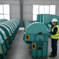 Elevatore a tazze per cereali commerciale: struttura meccanica affidabile per un funzionamento sicuro
