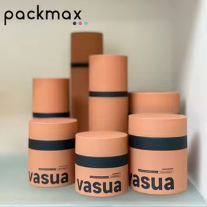 Pot rond en plastique écologique de 30ml et 50ml Emballage de crème faciale sans air multi-usages avec des spécifications différentes - Product Image 4