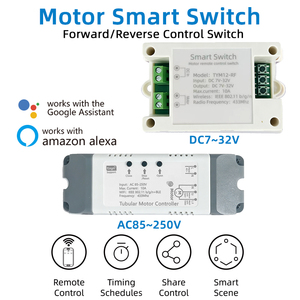 Contrôleur intelligent de moteur DC Zigbee Tuya ZB-TDQ-DJ, actionneur électrique avant/arrière 12V/220V, interrupteur à distance mobile - Product Image 4