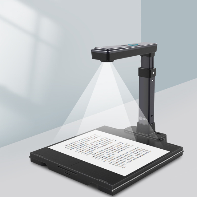 Multifunction Text Reading Medical Tracing Document Scanner High Speed Batch Scanning USB Stock