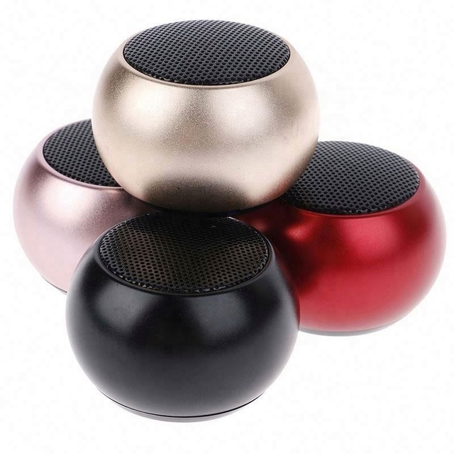 M3 Metal Active Wireless Stereo Home Theater System Powered Speakers Portable Party Outdoor Waterproof Mini Phone Small Speaker