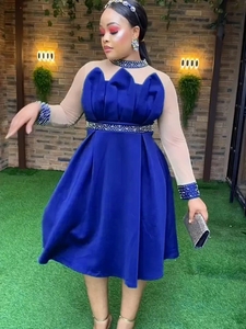 Elegantes Vestidos Africanos de Otoño Ropa Africana Tallas Grandes para Fiesta de Boda Vestido Largo Dashiki Atuendos de Ankara Túnica para Mujer Novedad 2023 - Product Image 4