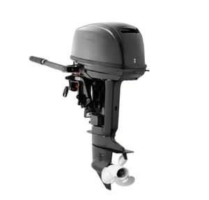Motor fueraborda de dos tiempos y 30 CV para embarcaciones de goma, con hélice de conexión para motor fueraborda - Product Image 1