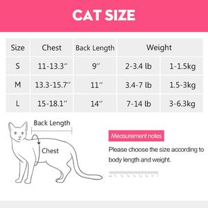 Gilet de récupération pour chat, design solide et chaud, pour les plaies abdominales et la protection post-opératoire - Product Image 3