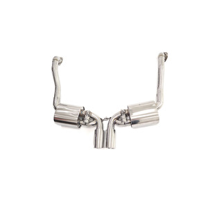 Sistema de Escape de Acero Inoxidable Valvetronic Catback con Doble Salida para <span class=keywords><strong>Porsche</strong></span> <span class=keywords><strong>Cayman</strong></span>/Boxster 987.2, Directo de Fábrica ING - Product Image 1