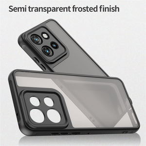 Pour Moto Edge 70 5G, coque en PC semi-transparente anti-choc, coque arrière rigide mate en TPU pour Motorola Moto X70 Air Edge 60 <span class=keywords><strong>Neo</strong></span> - Product Image 2