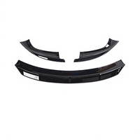 Lèvre de pare-chocs avant la plus vendue pour Tesla Model 3 Highland 2024-2026 – Kit carrosserie ABS noir brillant et aspect carbone, produit phare