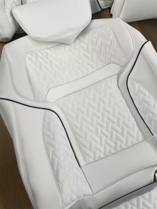 Pour BMW Série 7 5 3 1 X5 X3 X1 E46 E90 E60 F30 F10 <span class=keywords><strong>E39</strong></span> F20 G20 E36 Housses de siège sur mesure pour 5 places en cuir - Product Image 3