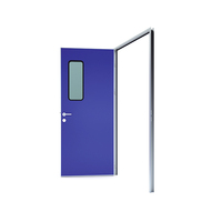 Puerta Batiente de Acero para Cuarto Limpio de Hospital con Diseño Moderno para Uso en Laboratorio