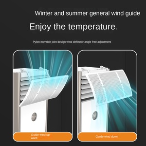 Nouvelle armoire <span class=keywords><strong>d</strong></span>'été <span class=keywords><strong>climatiseur</strong></span> Vertical plaque de guidage <span class=keywords><strong>d</strong></span>'<span class=keywords><strong>air</strong></span> universel Anti-direct coupe-vent <span class=keywords><strong>sortie</strong></span> <span class=keywords><strong>d</strong></span>'<span class=keywords><strong>air</strong></span> froid - Product Image 5