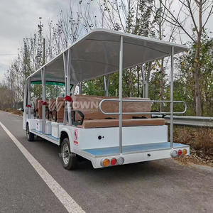 Autobús Eléctrico Cerrado de Gran Espacio para Recorridos Turísticos, con Piso Antideslizante, para Parques de Exposiciones y Zonas Turísticas Culturales - Product Image 3
