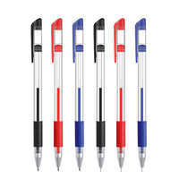 Lot de Stylos à Encre Gel Liquide Droite pour Étudiants, Personnalisables, Bleu, Noir, Rouge, Colorés, Pointes 0.5 0.7 mm, Fournitures de Rentrée Scolaire