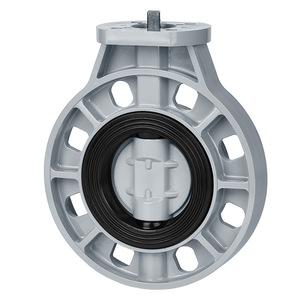 Vanne papillon CPVC pour équipages, 2 voies, haute pression, pour alimentation et drainage d'eau, type interrupteur à passage direct - Product Image 1