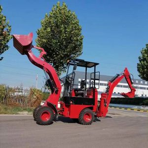 Mini <b>Backhoe</b> with Price <b>Tractor</b> <b>Backhoe</b>, Excavator Digger - Product Image 2