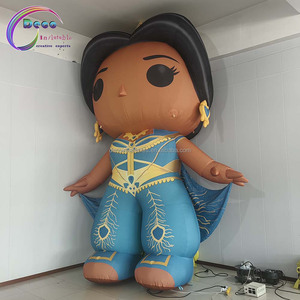 Princesa de dibujos animados inflables de <span class=keywords><strong>4</strong></span> metros para eventos de películas y animación Promoción Publicidad Inflables Producto - Product Image 5