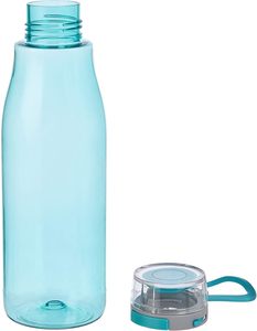 Bouteilles d'eau sans BPA Tritan de 24 oz, couvercle à <span class=keywords><strong>action</strong></span> directe bleu et violet pour le camping, 2 packs - Product Image 2