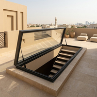 Ventana de Techo con Marco de Aluminio para Hotel o Villa en Australia, Fácil Instalación, Impermeable, Diseño para Proyectos de Iluminación Natural