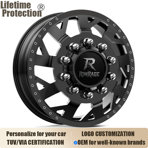 Rines de Aleación Forjada American Force <span class=keywords><strong>D04</strong></span> Man O W Ar DRW de <span class=keywords><strong>22</strong></span>, 24 y 26 Pulgadas para Chevy Silverado 3500HD y GMC Sierra 3500HD DRW - Product Image 1