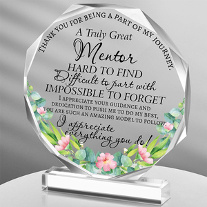 Cadeau d'anniversaire personnalisé <span class=keywords><strong>Plaque</strong></span> <span class=keywords><strong>de</strong></span> <span class=keywords><strong>bureau</strong></span> en acrylique Bock <span class=keywords><strong>Plaque</strong></span> <span class=keywords><strong>de</strong></span> signe vierge <span class=keywords><strong>de</strong></span> sublimation d'enseignant <span class=keywords><strong>Plaque</strong></span> photo en acrylique transparent - Product Image 3