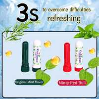 Inhalateur nasal au menthol pour rafraîchir et soulager la congestion nasale, sinusite, traitement de la fatigue nasale, appareil rafraîchissant
