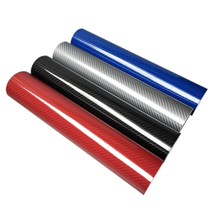 Vinilo Adhesivo de Fibra de Carbono <span class=keywords><strong>5D</strong></span> de Alto Brillo de 100*30/10cm para Motocicletas, Tabletas, Calcomanías y Adhesivos para Autos, Accesorios de Estilismo Automotriz - Product Image 1