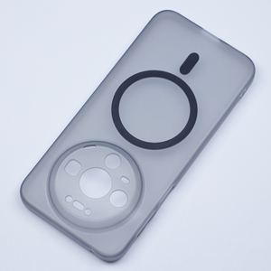 Étui de téléphone portable magnétique en TPU transparent pour <span class=keywords><strong>Honor</strong></span> X8 4G <span class=keywords><strong>Honor</strong></span> PLAY 5TPRO 4G <span class=keywords><strong>Coque</strong></span> arrière transparente Aimant blindé givré Antichoc - Product Image 6