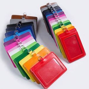 Porte-cartes et porte-badges professionnels en cuir PU mince, vente en gros - Product Image 3