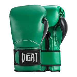 Gants <span class=keywords><strong>de</strong></span> <span class=keywords><strong>kick</strong></span>-<span class=keywords><strong>boxing</strong></span> VIGFIT en cuir PU <span class=keywords><strong>de</strong></span> 14 oz, design à doigts entiers, sangle <span class=keywords><strong>de</strong></span> poignet réglable, ajustement universel, personnalisés - Product Image 5