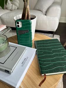 Cao Cấp Cá Sấu Kết Cấu Tùy Chỉnh & Cá Nhân Logo Refillablejournal Khuyến Mại Quà Tặng Da A5 Máy Tính Xách Tay - Product Image 4