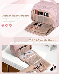 Bolsa <span class=keywords><strong>de</strong></span> Maquillaje Acolchada Ligera y Grande Personalizada, Organizador <span class=keywords><strong>de</strong></span> Maquillaje, Bolsa <span class=keywords><strong>de</strong></span> Cosméticos Tipo Nube, Bolsa <span class=keywords><strong>de</strong></span> Aseo <span class=keywords><strong>de</strong></span> <span class=keywords><strong>Viaje</strong></span> <span class=keywords><strong>para</strong></span> Mujer - Product Image 2
